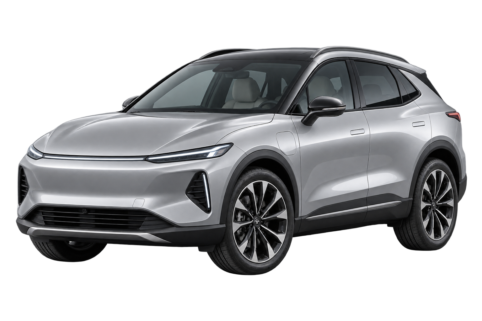Silver Spark One electric crossover